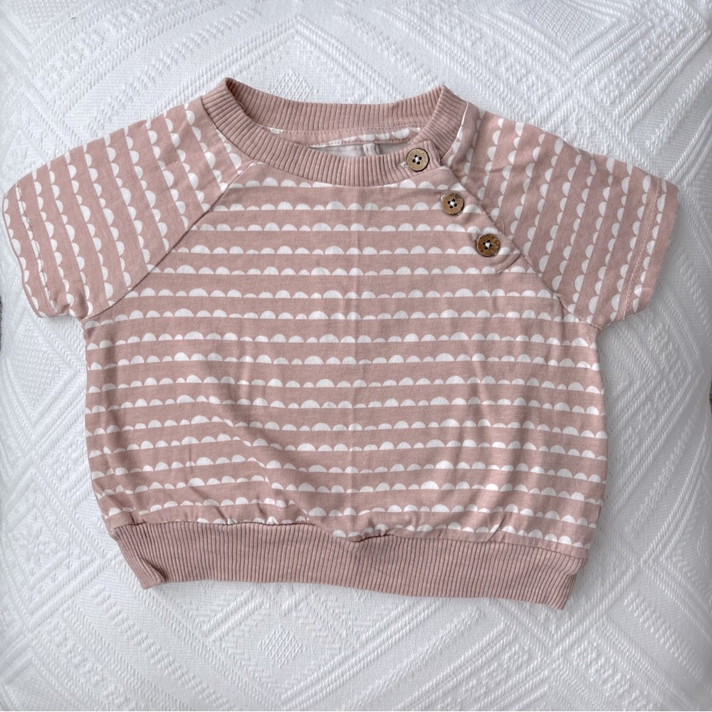 Baby Girl Jessica Simpson Short Sleeve Shirt